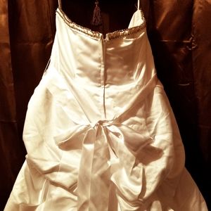 David's Bridal pick-up gown